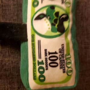 Elvis theme dog dollar stack toy